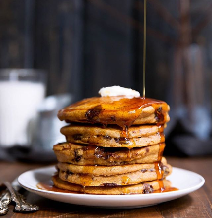 Pumpkin pancakes